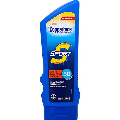 Coppertone Sport Sunscreen High Performance Lotion Broad Spectrum SPF 50 - 7 Oz