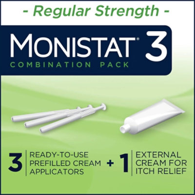 Monistat 3 Cream Combo Pack - Each - Image 2