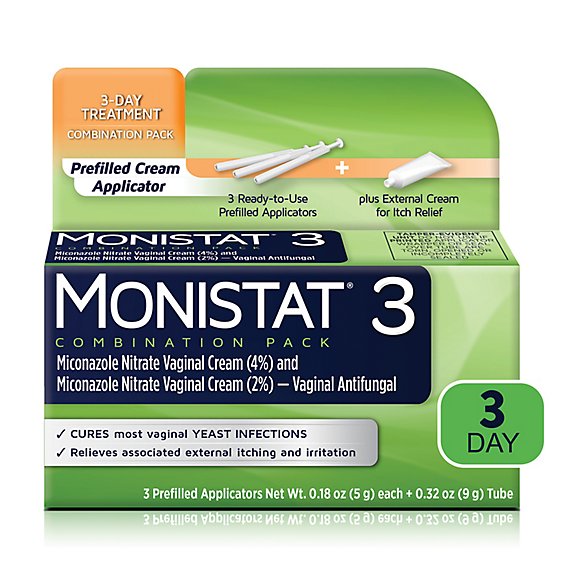 Monistat 3 Cream Combo Pack - Each