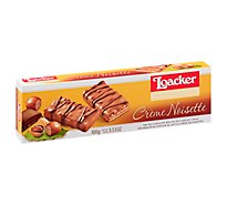 Loacker Gran Pasticceria Biscuits Creme Noisette - 3.53 Oz
