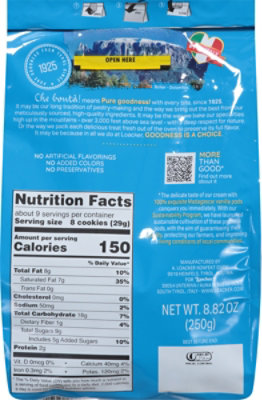 Loacker Quadratini Cookies Wafer Bite Size Vanilla - 8.82 Oz - Image 6