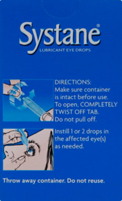 Systane Lubricant Eye Drops Unit Dose - .7 Ml - Image 3