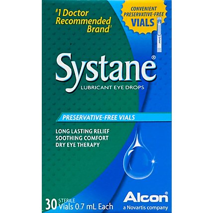 Systane Lubricant Eye Drops Unit Dose - .7 Ml - Image 2