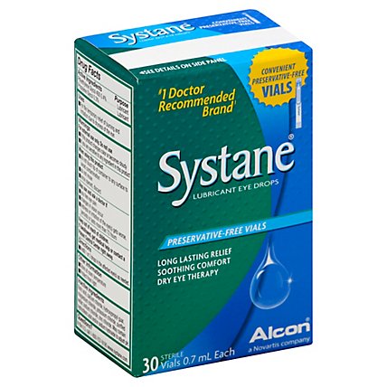Systane Lubricant Eye Drops Unit Dose - .7 Ml - Image 1