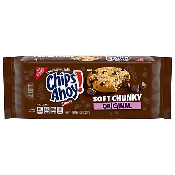 Chips Ahoy! Cookies Chewy Chocolate Chip - 10.5 Oz