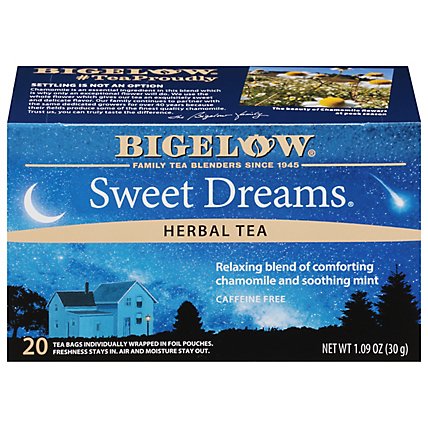Bigelow Herbal Tea Caffeine Free Sweet Dreams - 20 Count - Image 1