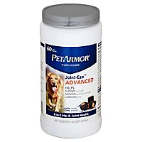 PetArmor Joint-Eze Advanced 5-In-1 Hip & Joint Health Soft Chews For Dogs Jar - 60 Count - Image 1