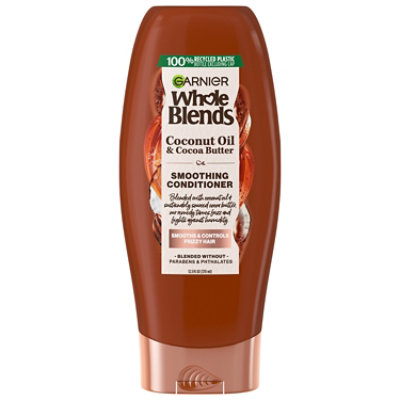 Garnier Whole Blends Smoothing Conditioner Coconut Oil and Cocoa Butter - 12.5 Fl. Oz. - Image 1