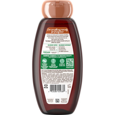 Garnier Whole Blends Smoothing Shampoo Coconut Oil and Cocoa Butter - 12.5 Fl. Oz. - Image 2