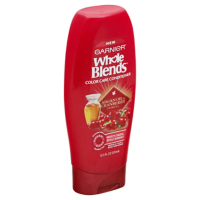 Garnier Whole Blends Conditioner Color Care Argan Oil & Cranberry - 12.5 Fl. Oz.