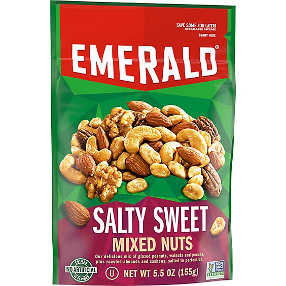 Emerald Mixed Nuts Salty Sweet - 5.5 Oz