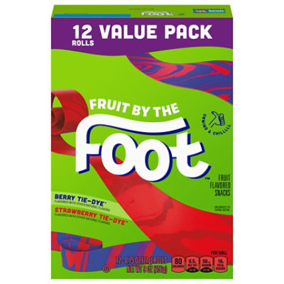 Betty Crocker Fruit Flavored Snacks Fruit By The Foot Variety Pack - 12-0.75 Oz - Image 3