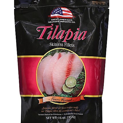 Great American Tilapia Fillet - 1 Lb - Image 2