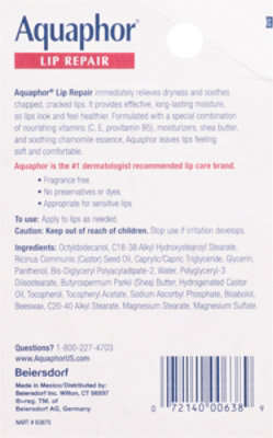 Aquaphor Lip Repair For Severely Dry Lips - 0.35 Fl. Oz. - Image 5