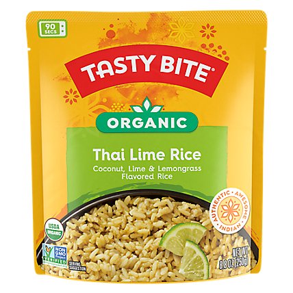 Tasty Bite Lime Rice Thai - 8.8 Oz - Image 1