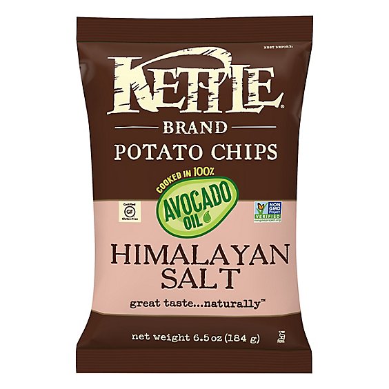 Kettle Potato Chips Himalayan Salt - 6.5 Oz