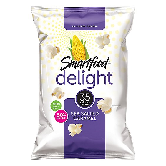Smartfood delight Popcorn Sea Salted Caramel - 5.5 Oz
