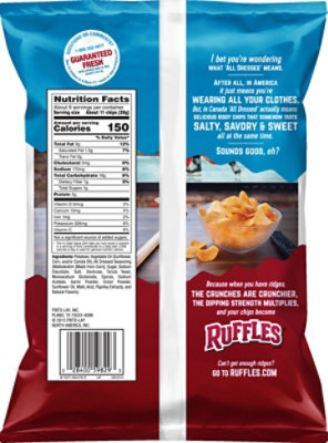 Ruffles Potato Chips All Dressed - 8.5 Oz - Image 6