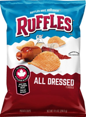 Ruffles Potato Chips All Dressed - 8.5 Oz - Image 2