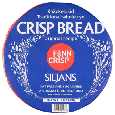 Finn Crisp Siljans Whole Rye Original Crispbread - 14 Oz - Image 2