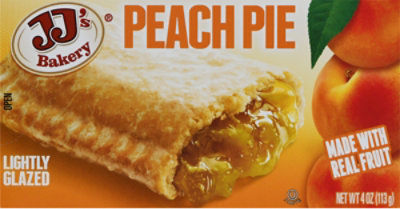 Jjs Bakery Peach Pie - 4 Oz - Image 2