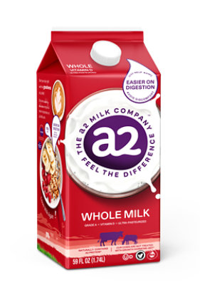 a2 Milk Whole Milk - Half Gallon - Image 3