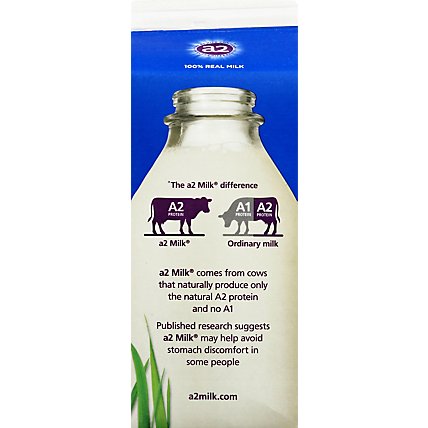 a2 Milk 2% Reduced Fat Milk - Half Gallon - Image 6
