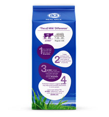 a2 Milk 2% Reduced Fat Milk - Half Gallon - Image 8