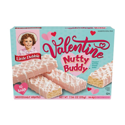 Little Debbie Be My Nutty Bars Valentine - 7.56 Oz - Image 2