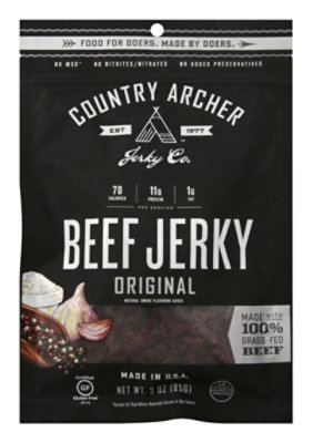Country Archer Beef Jerky Original - 3 Oz
