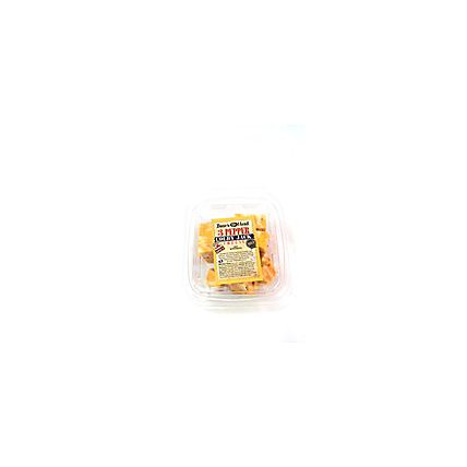 Boars Head Bold 3 Pepper Colby Jack Cheese Cubed - 0.50 Lb - Image 1
