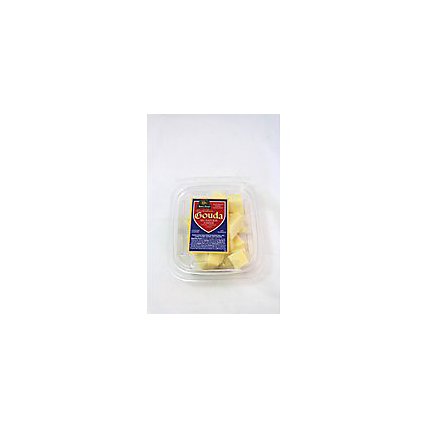 Boars Head Gouda Cheese Cubed - 0.50 Lb - Image 1