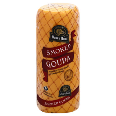 Boars Head Cheese Gouda Smoked Cubed 0.50 LB