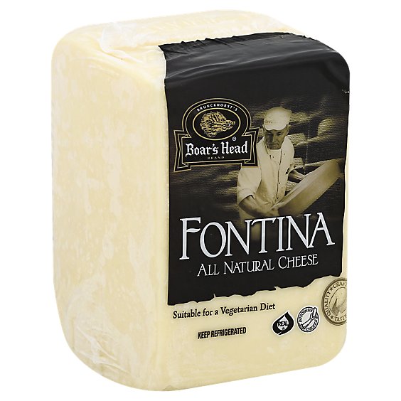 Boar's Head Fontina Cheese Cubed - 0.50 Lb