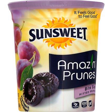 Sunsweet Pitted Prunes Bite Size Canister - 16 Oz - Image 2