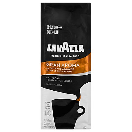 LavAzza Coffee Ground Medium Roast Gran Aroma - 12 Oz - Image 3