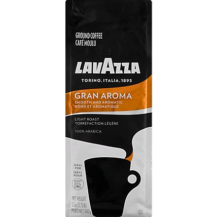 LavAzza Coffee Ground Medium Roast Gran Aroma - 12 Oz - Image 2