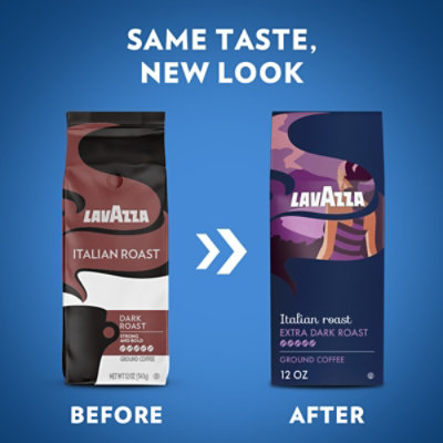 LavAzza Coffee Ground Dark Roast Gran Selezione - 12 Oz - Image 2