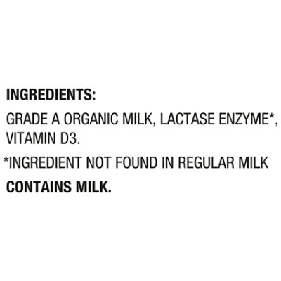 Horizon Organic Whole Lactose Free Milk Carton - 0.5 Gallon - Image 5