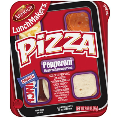 Armour Lunchmakers Pepperoni Pizza Kit with Crunch Bar - 2.7 Oz - Image 2