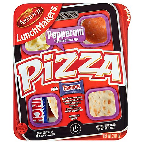 Armour Lunch Maker Pizza Pepperoni - 2.9 Oz