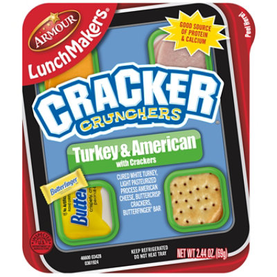 Armour Lunch Maker Cracker Crunchers Turkey - 2.6 Oz - Image 2