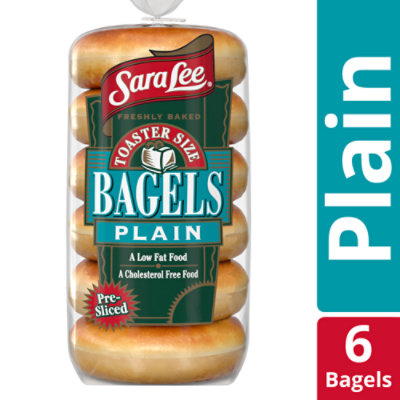 Sara Lee Plain Toaster Bagel - 20 Oz - Albertsons