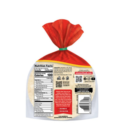 Mission White Corn Tortillas - Street Taco Size - 24 Count - Image 2