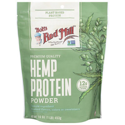 Bobs Red Mill Protein Powder Hemp - 16 Oz