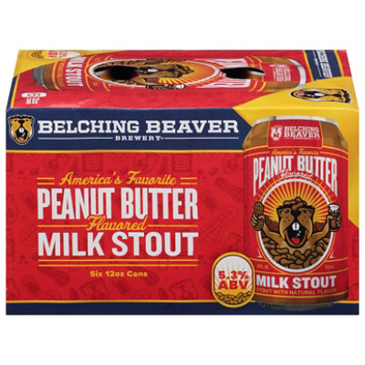 Belching Beaver Brewery Peanut Butter In Cans - 6-12 Fl. Oz.