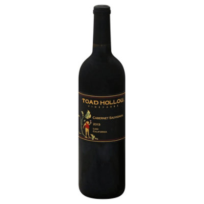 Toad Hollow Cab Sauv Wine - 750 Ml