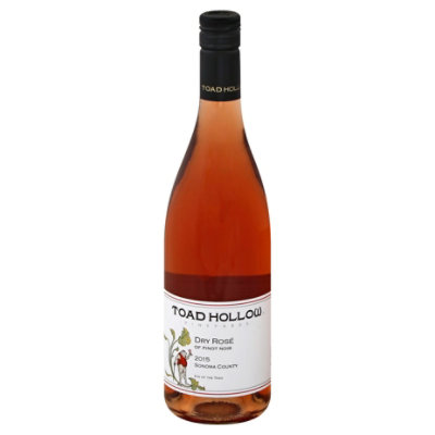 Toad Hollow Rose Wine - 750 Ml