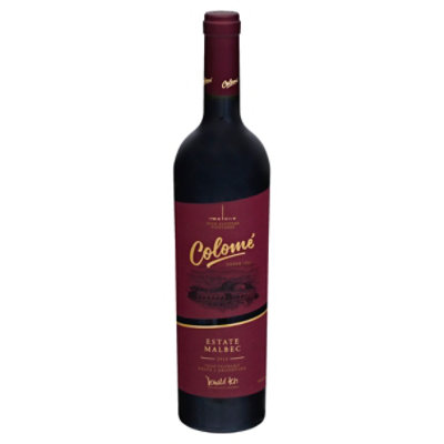 Colome Estate Malbec Wine - 750 Ml - Image 1