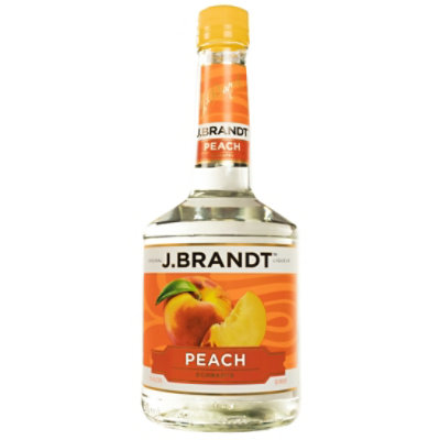 J.BRANDT Liqueur Peach Schnapps 30 Proof - 750 Ml